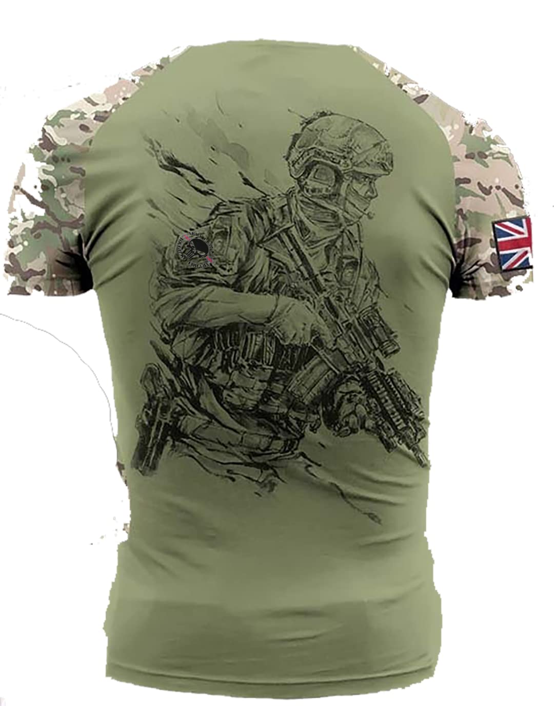 Army 1157 Kit Royal Signals Double Printed T Shirt 2023