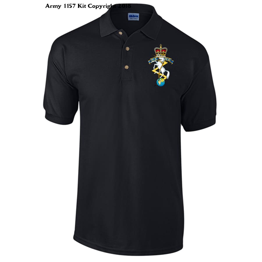 REME Polo Shirt Official MOD Approved Merchandise - Army 1157 kit S / Black Army 1157 Kit Veterans Owned Business