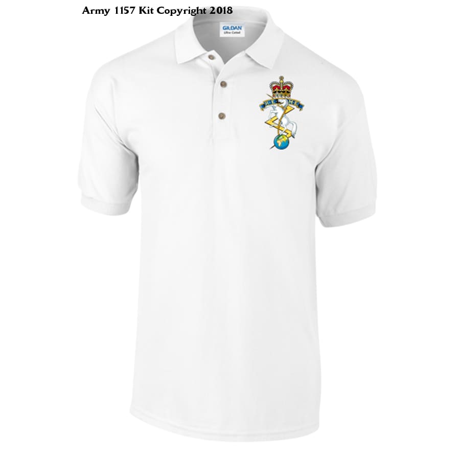 REME Polo Shirt Official MOD Approved Merchandise - Army 1157 kit S / White Army 1157 Kit Veterans Owned Business