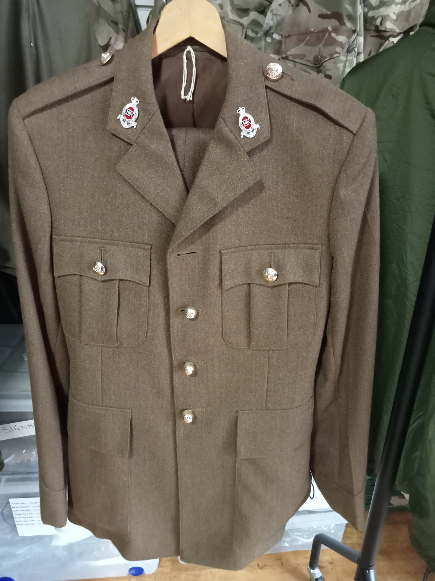 Genuine British Army FAD No2 Dress with RHA Jacket and Trousers