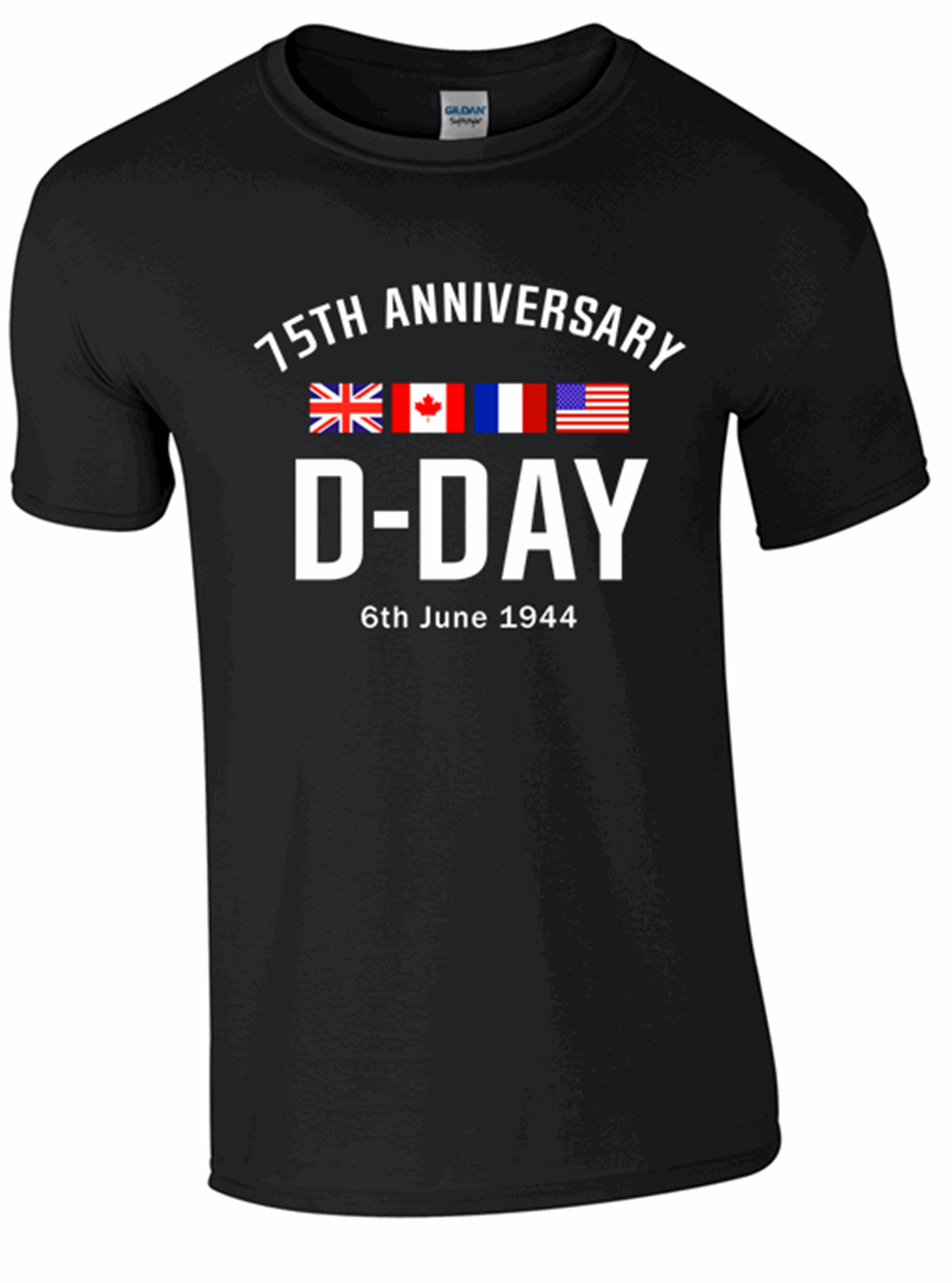 D-Day 75th Anniversary T-Shirt - Army 1157 Kit  Veterans Owned Business