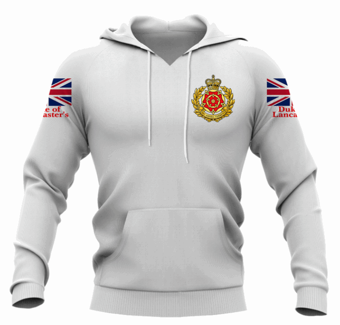 Duke of Lancaster's Regiment Double Printed Hoodie new for 2023