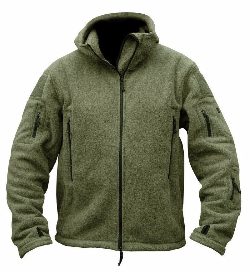 Fleece Tactical Jacket Green