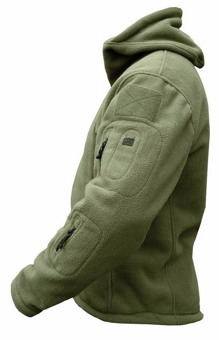 Fleece Tactical Jacket Green