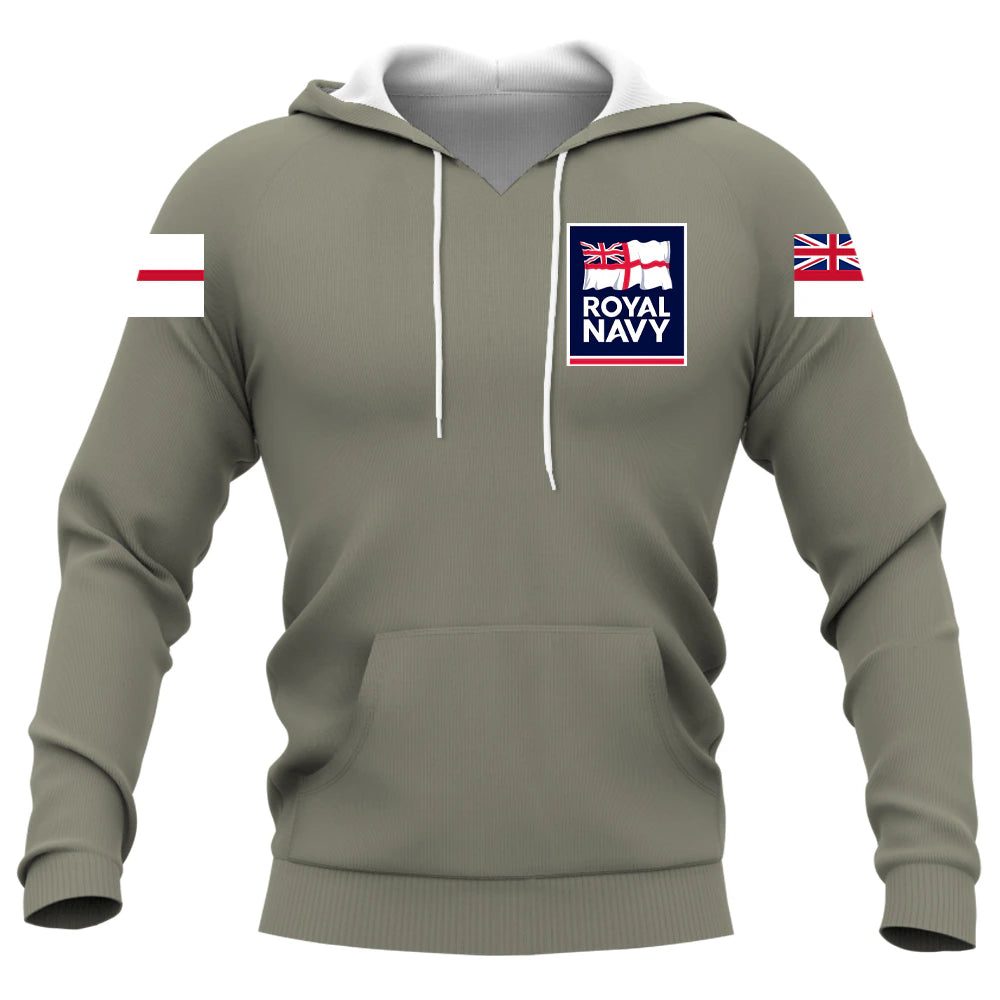 Royal Navy Double Printed Hoodie new for 2024