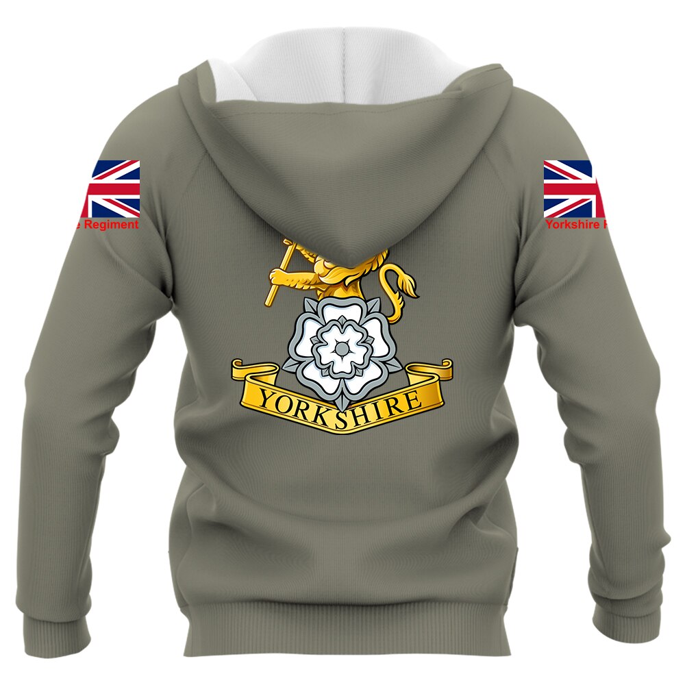 Yorkshire Regiment Double Printed Hoodie