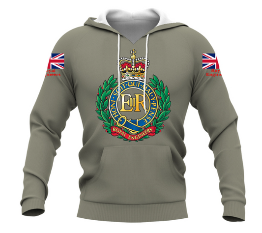 Royal Engineer Double Printed Hoodie new for 2023