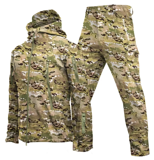 Military Jacket and Pants Sets  Outdoor Waterproof
