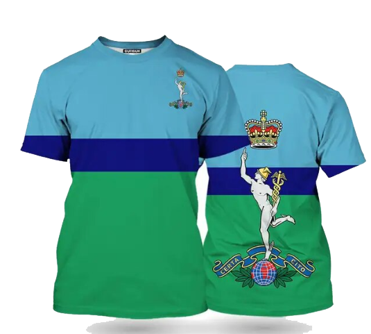 Royal Signals Double Printed T Shirt new for 2024