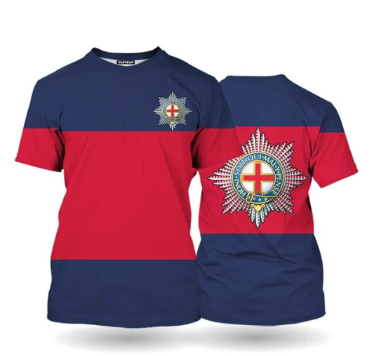 Coldstream Guards Double Printed T Shirt new for 2024