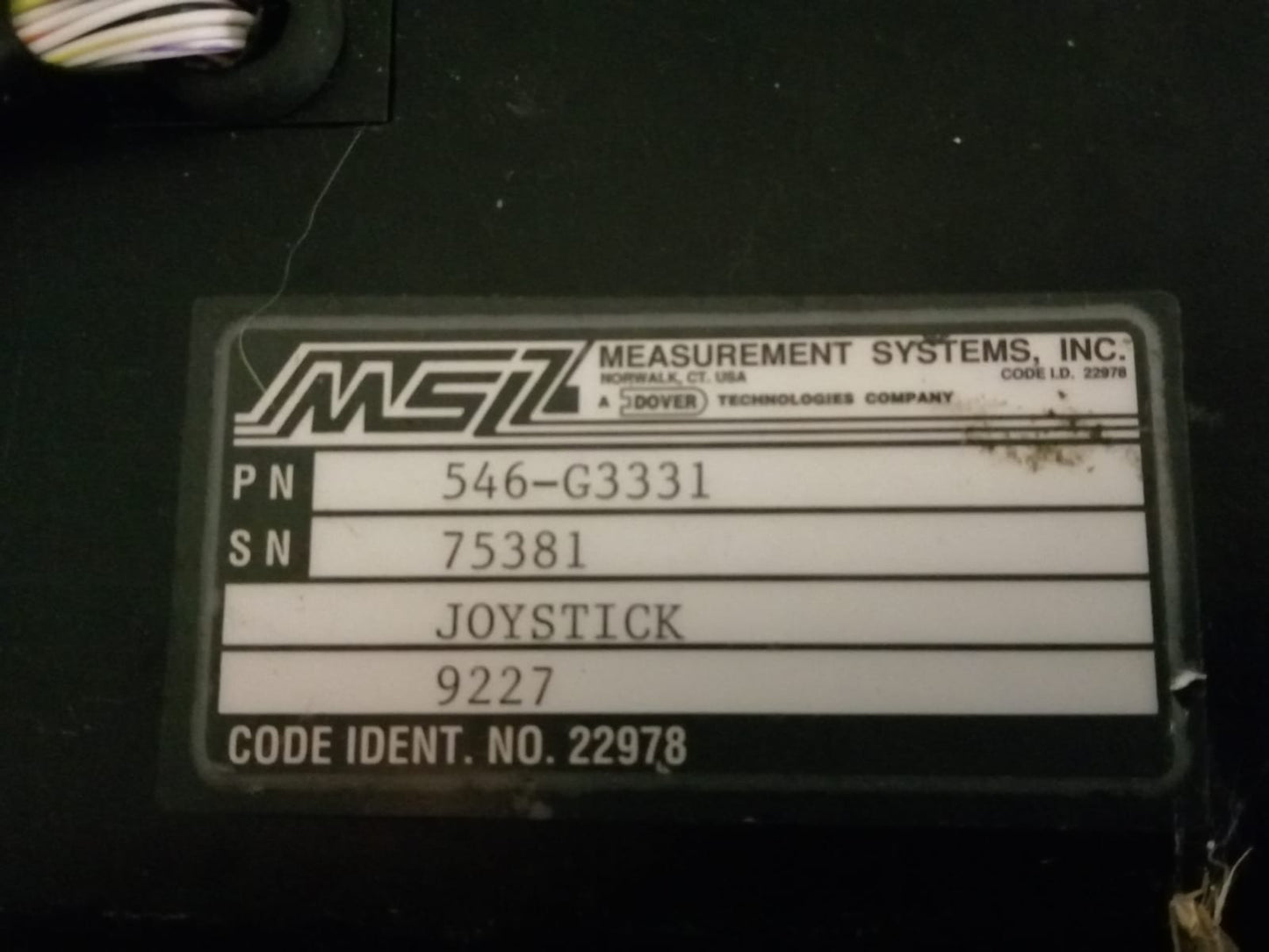 Joystick assembly Vintage