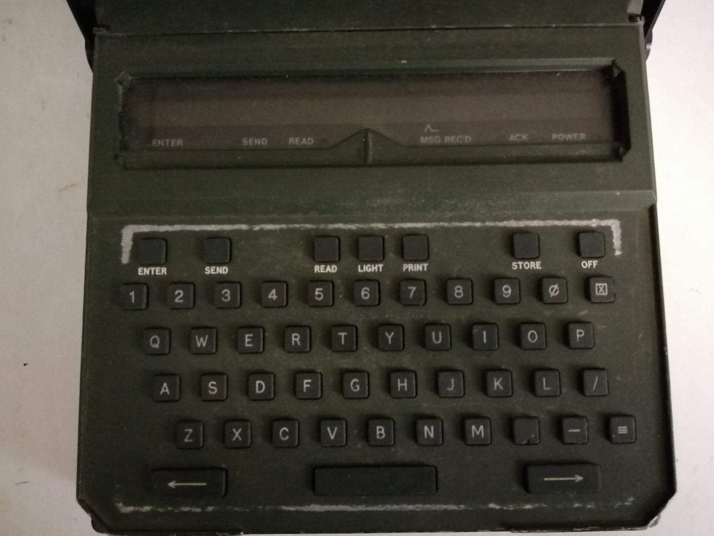 RACAL encrypted text keyboard. Vintage