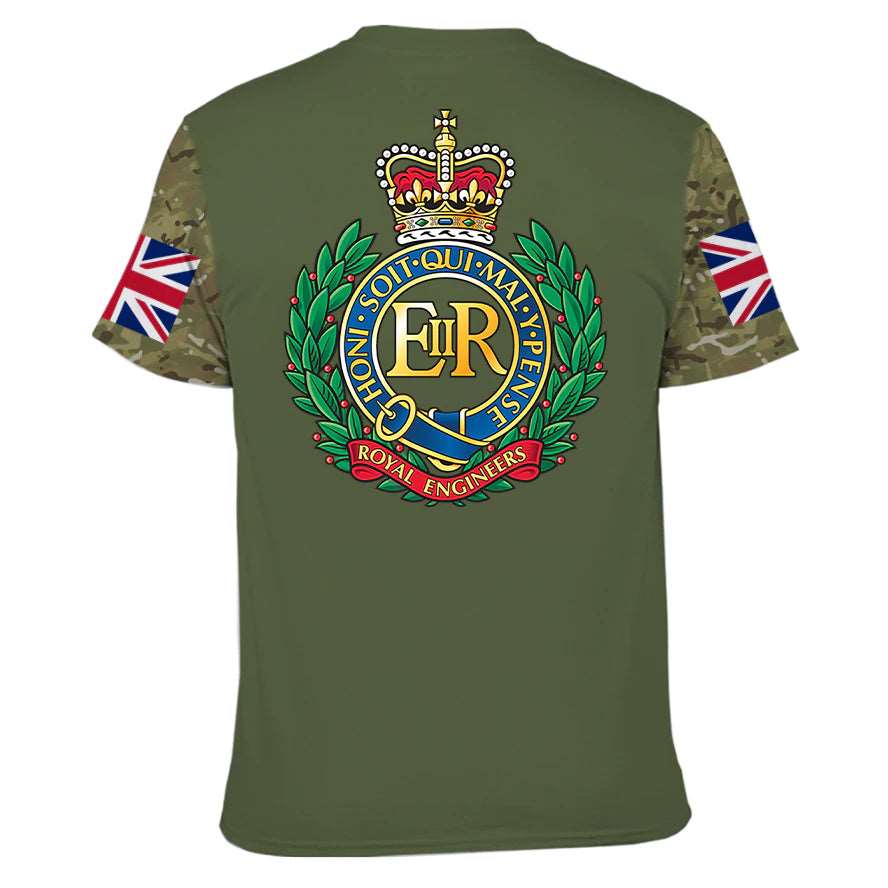 Double Printed T-Shirt Royal Engineers new 2023