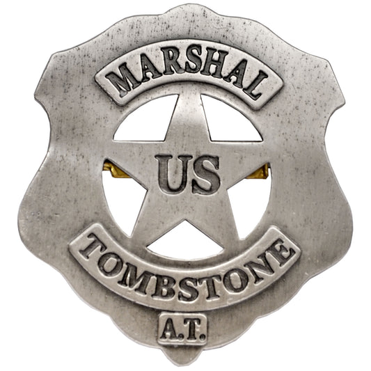 Denix Old West Replica Tombstone U.S. Marshall's Badge