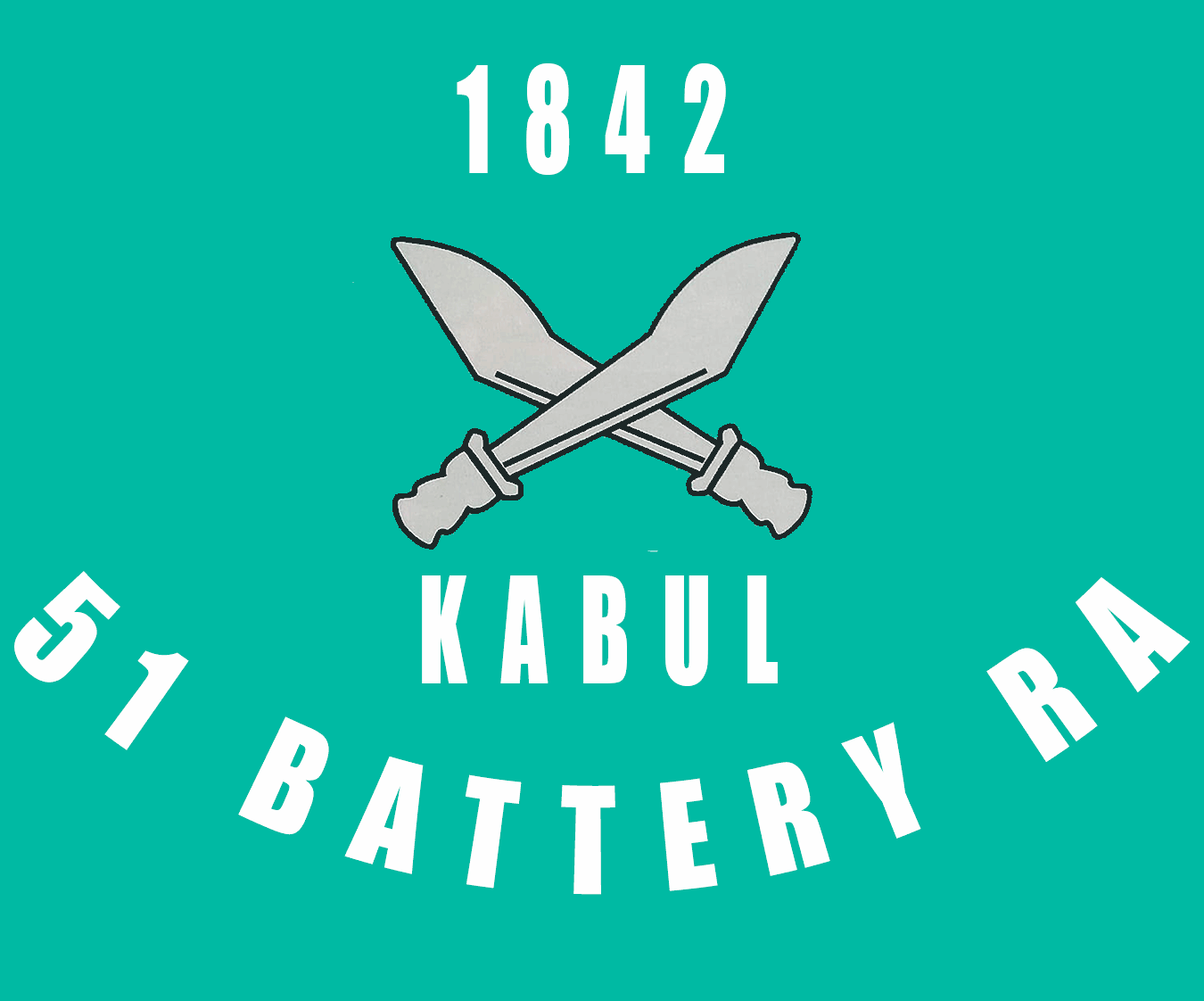 51 Missile Battery RA T shirt - Army 1157 kit Square Logo / White / S 50 Missile Regiment RA