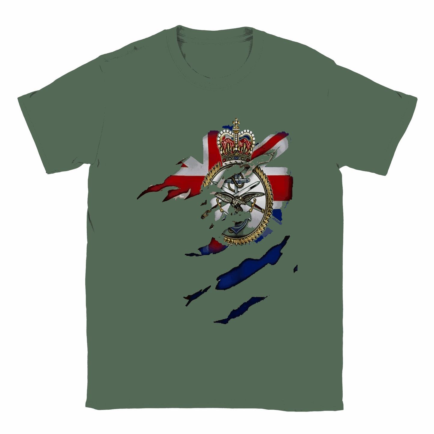 British Veteran T-shirt - Army 1157 kit S Army 1157 Kit Veterans Owned Business
