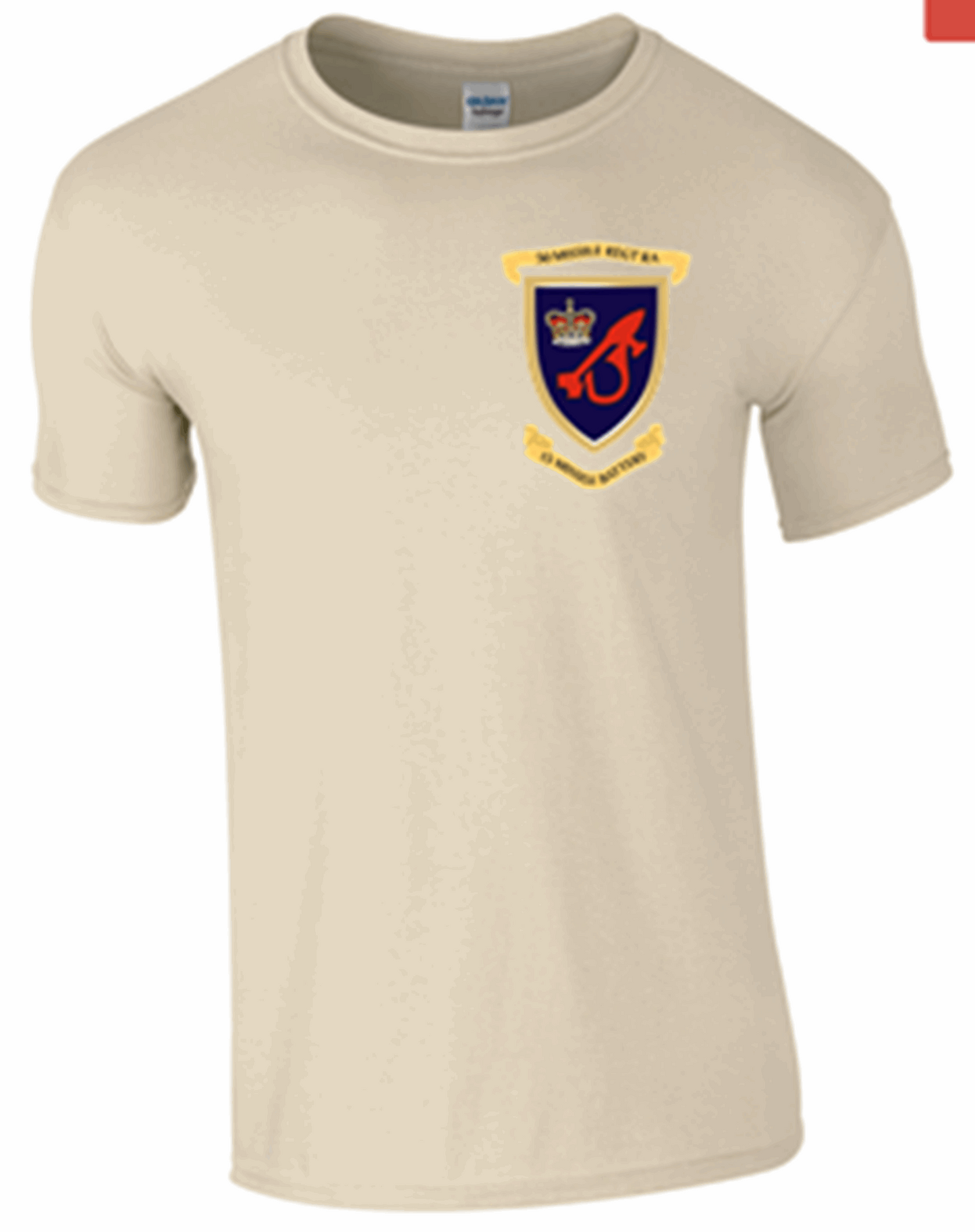 15 Missile Battery T-Shirt RA Front Only - Army 1157 kit S / SAND Army 1157 Kit Veterans Owned Business