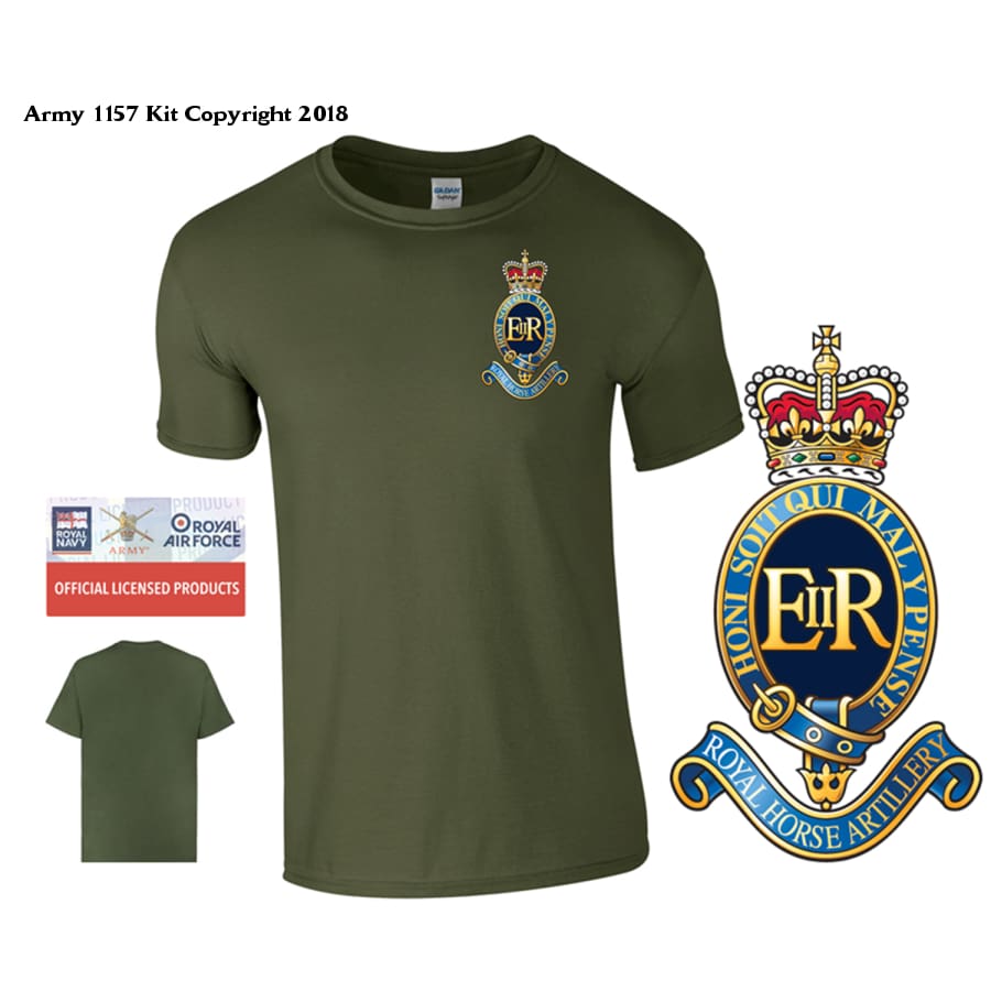 1 RHA T-Shirt - Army 1157 kit S / Green Army 1157 Kit Veterans Owned Business
