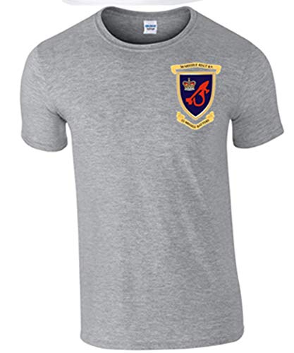 15 Missile Battery RA T shirt - Army 1157 kit Grey / S 50 Missile Regiment RA