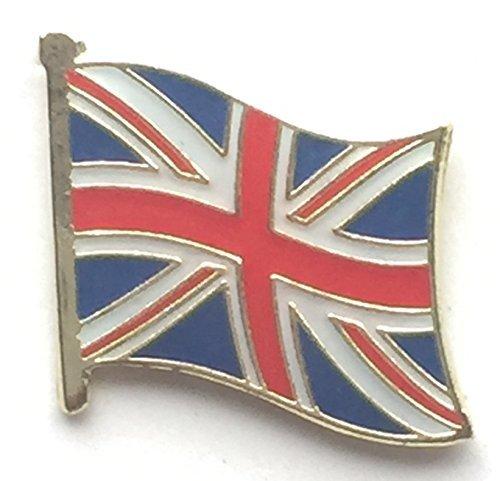 Union Jack Waving Flag Great Britain Quality enamel lapel pin badge - Army 1157 Kit  Veterans Owned Business