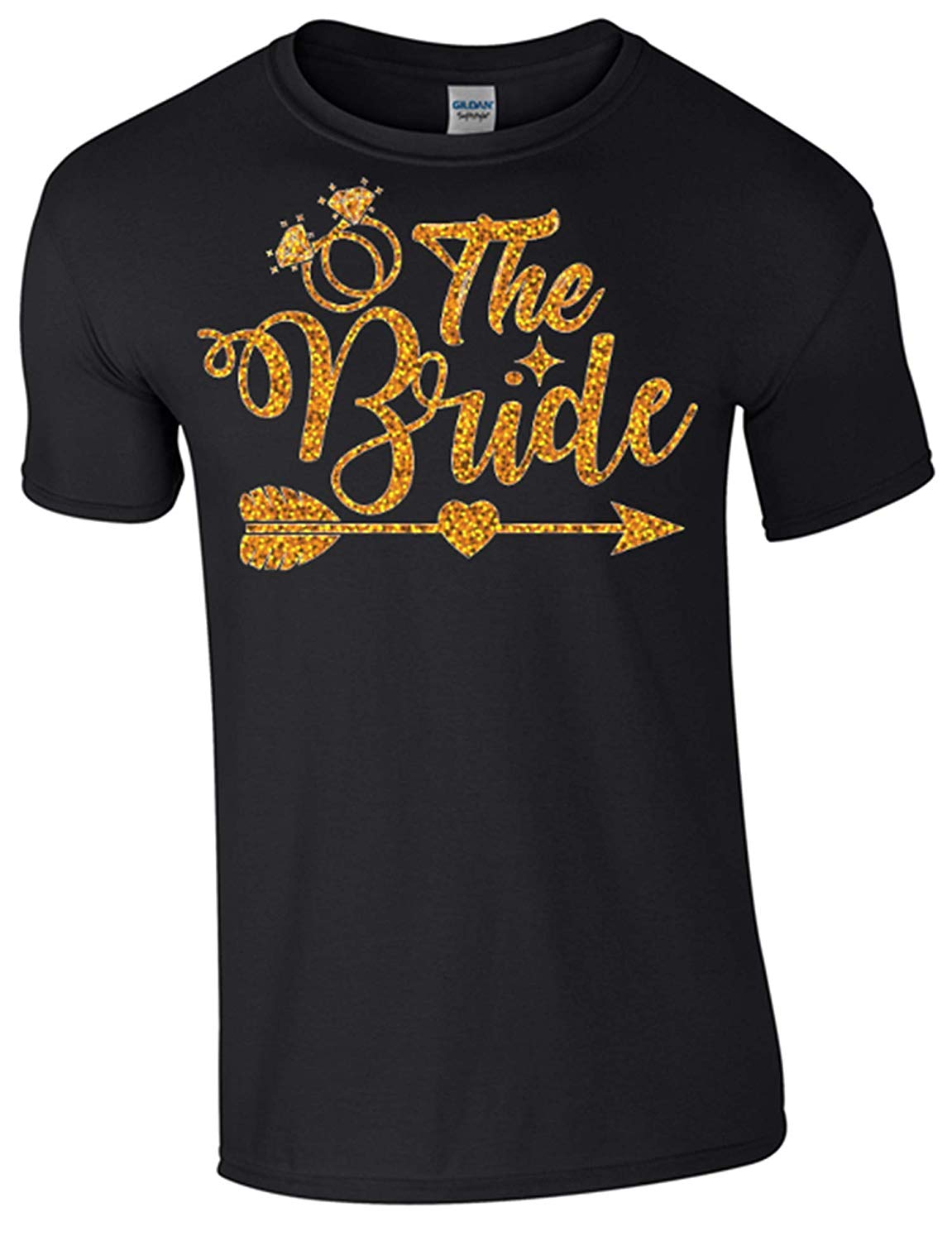 Army 1157 Kit Hen Party Bride and Bride Crewe T-Shirts - Army 1157 kit Bride Black / L Army 1157 Kit Veterans Owned Business