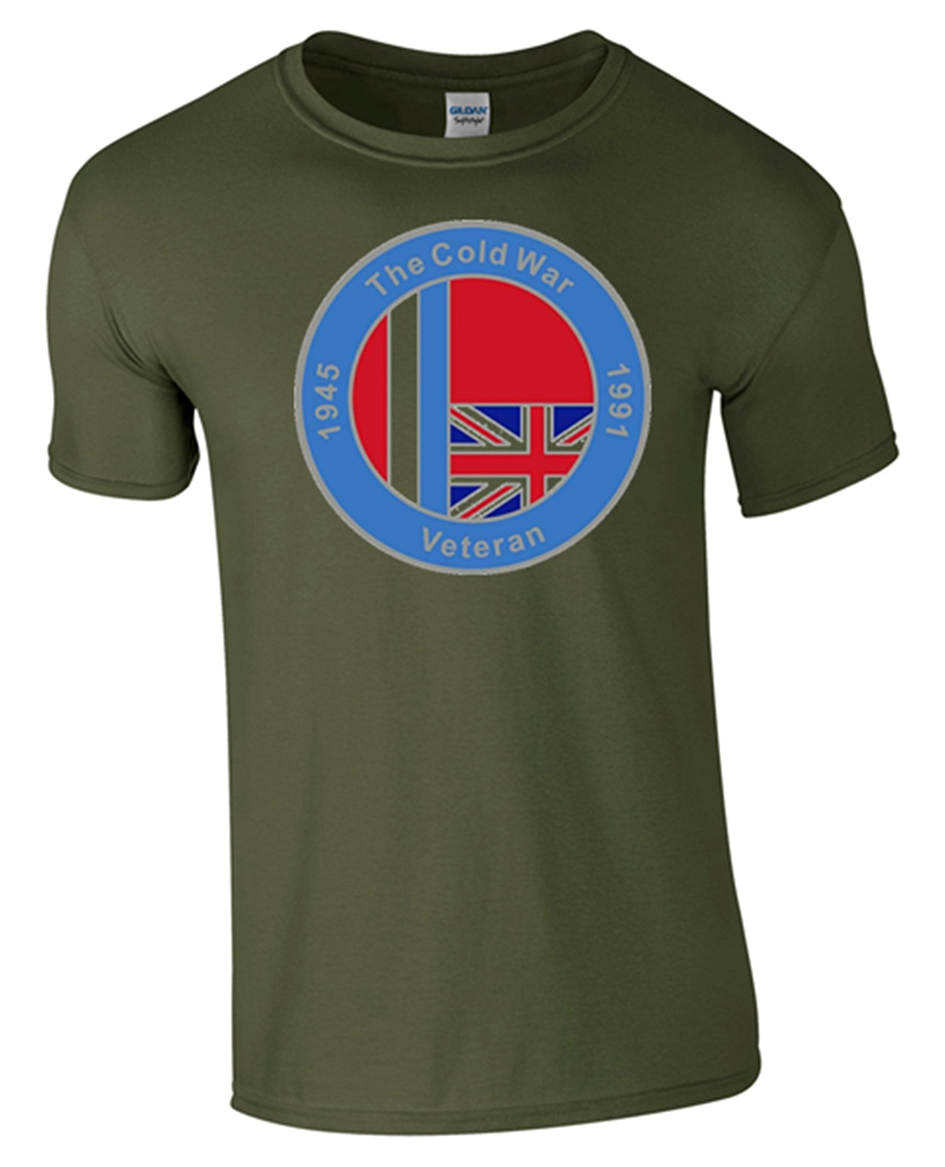 Bear Essentials Clothing. Cold War Op Banner T/Shirt (S, Green) - Army 1157 kit Army 1157 Kit