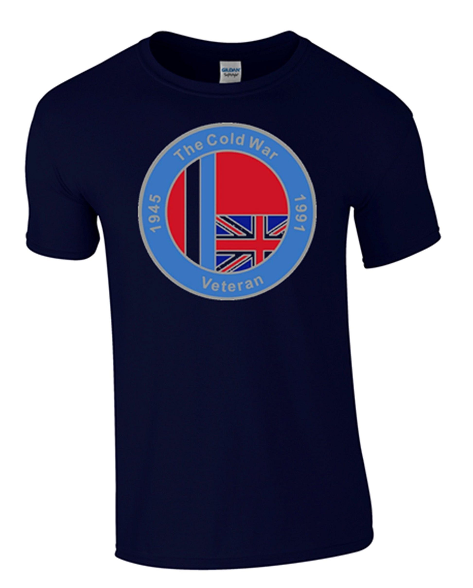 Bear Essentials Clothing. Cold War Op Banner T/Shirt (S, Blue) - Army 1157 kit Army 1157 Kit