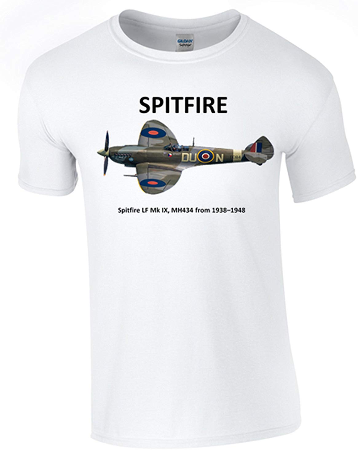 Spitfire T-Shirt - Army 1157 kit White / XL Army 1157 Kit Veterans Owned Business