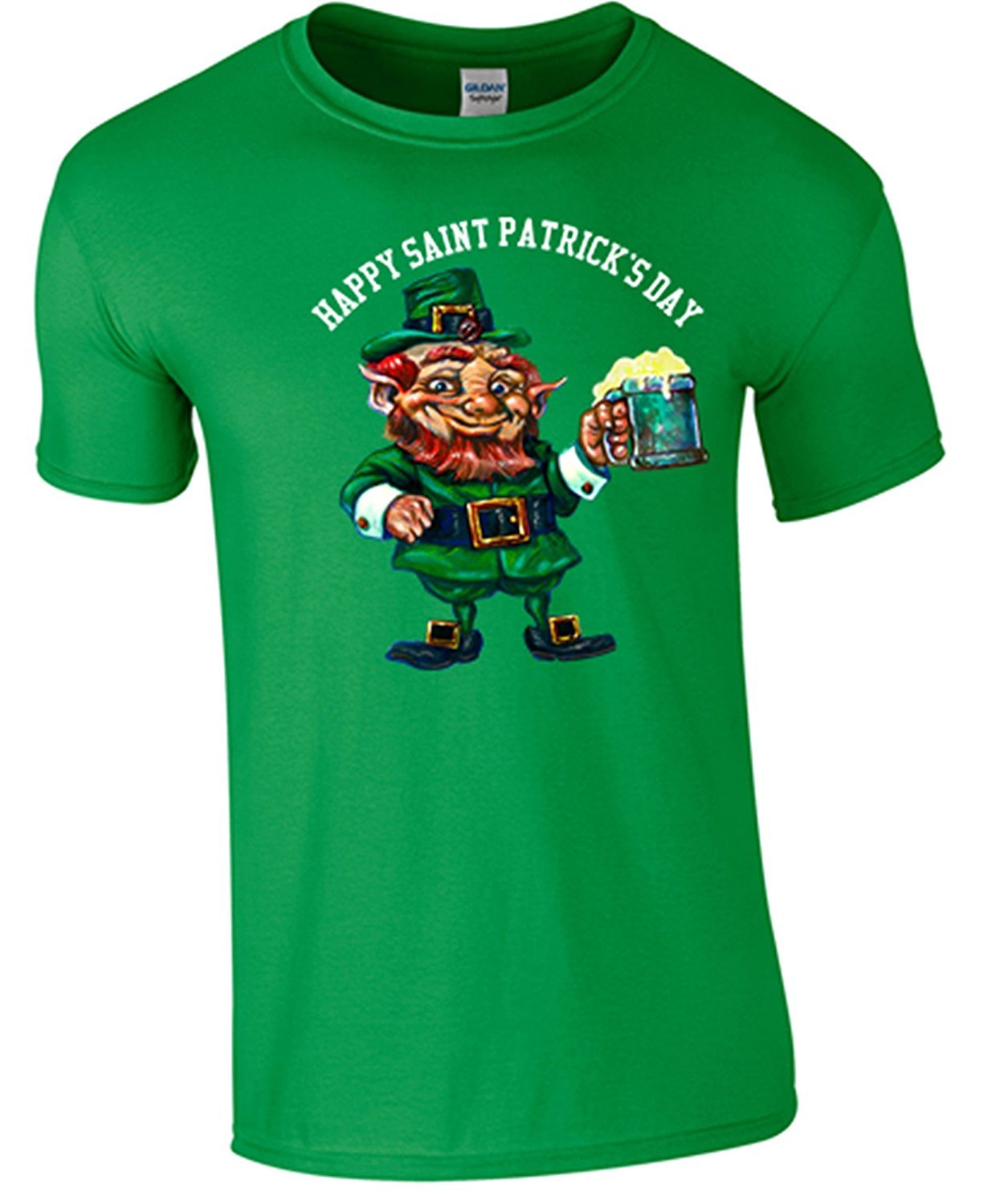ST Patrick's Day T/Shirt (S, Forest Green) - Army 1157 Kit  Veterans Owned Business