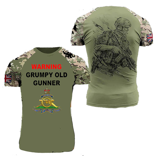 Army 1157 Kit Double Printed Grumpy Old Royal Artillery 2023