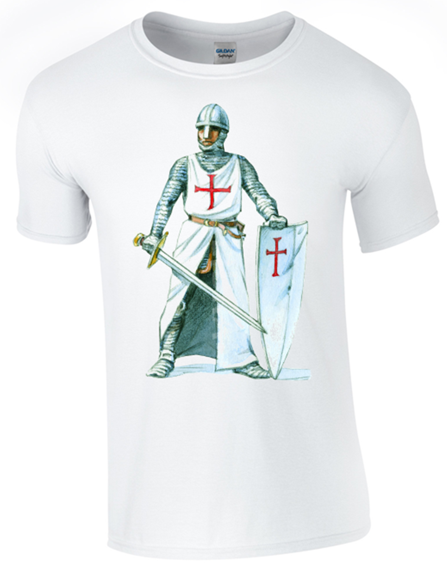 St George's Day Crusader T-Shirt Printed DTG (Direct to Garment) for a Permanent Finish. - Army 1157 kit S Army 1157 Kit Veterans Owned Business