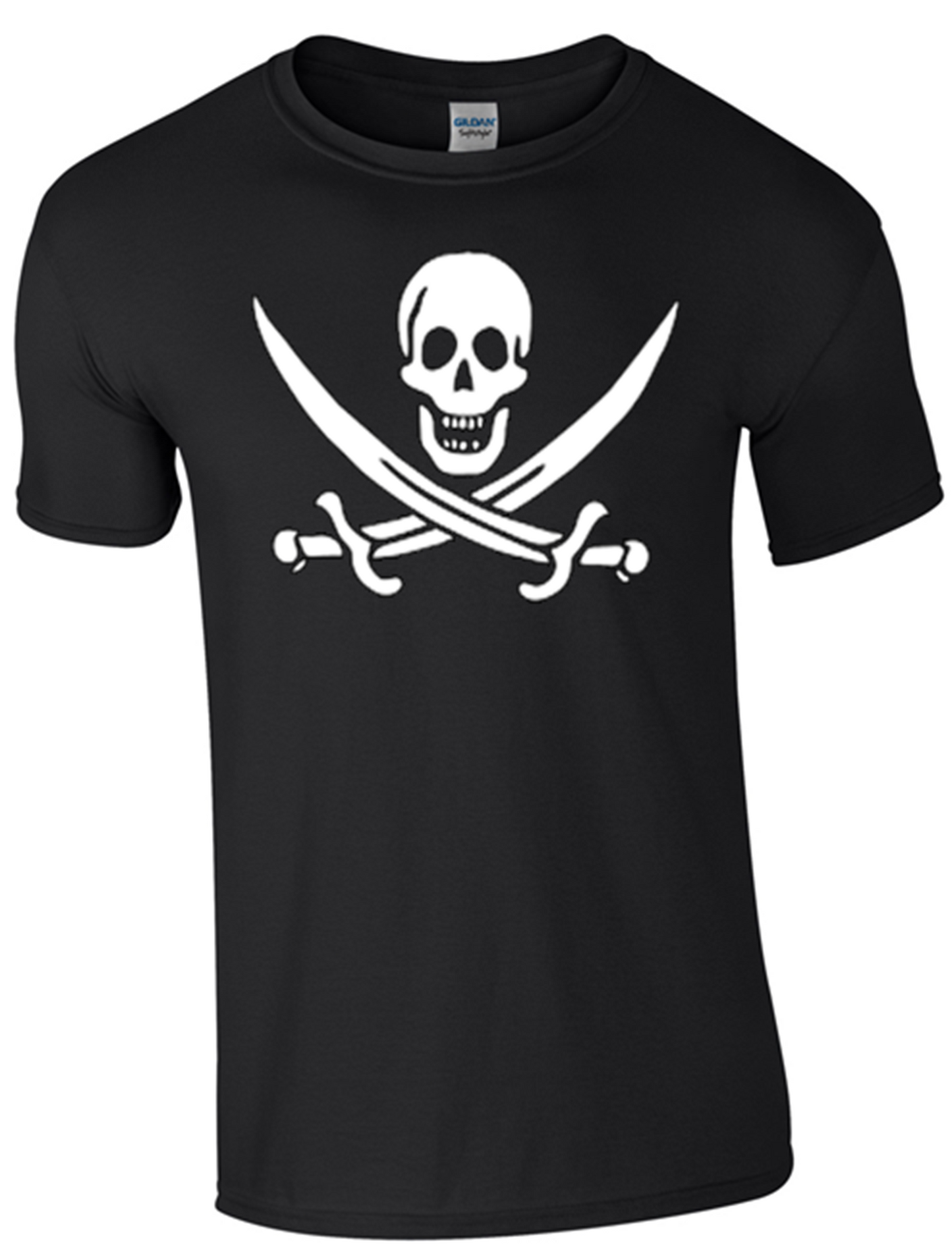 Pirate T-Shirt Printed DTG (Direct to Garment) for a Permanent Finish. - Army 1157 kit S / Black Army 1157 Kit Veterans Owned Business