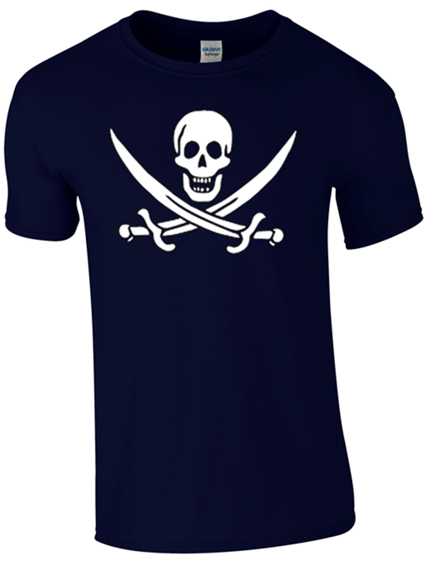Pirate T-Shirt Printed DTG (Direct to Garment) for a Permanent Finish. - Army 1157 kit S / Navy Blue Army 1157 Kit Veterans Owned Business