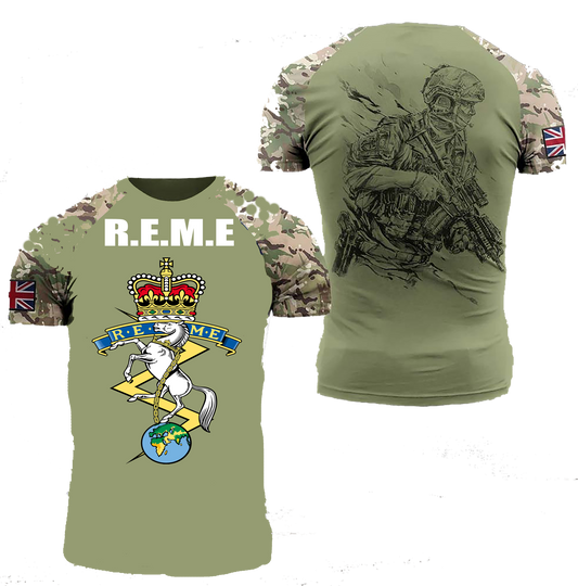 REME Double Printed T-Shirt new 2023 - Army 1157 kit Army 1157 Kit