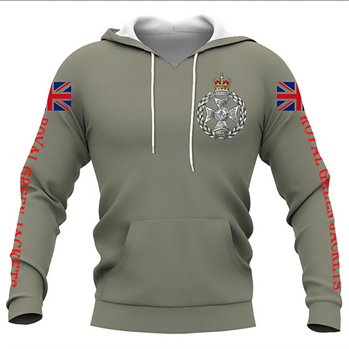 Royal Green Jackets Double Printed Hoodie new for 2023