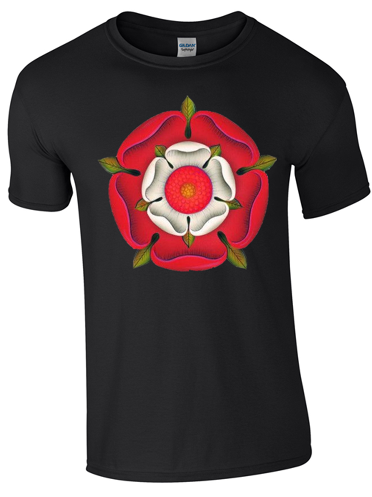 St George's Day English Rose T-Shirt Printed DTG (Direct to Garment) for a Permanent Finish. - Army 1157 kit S / Black Army 1157 Kit Veterans Owned Business