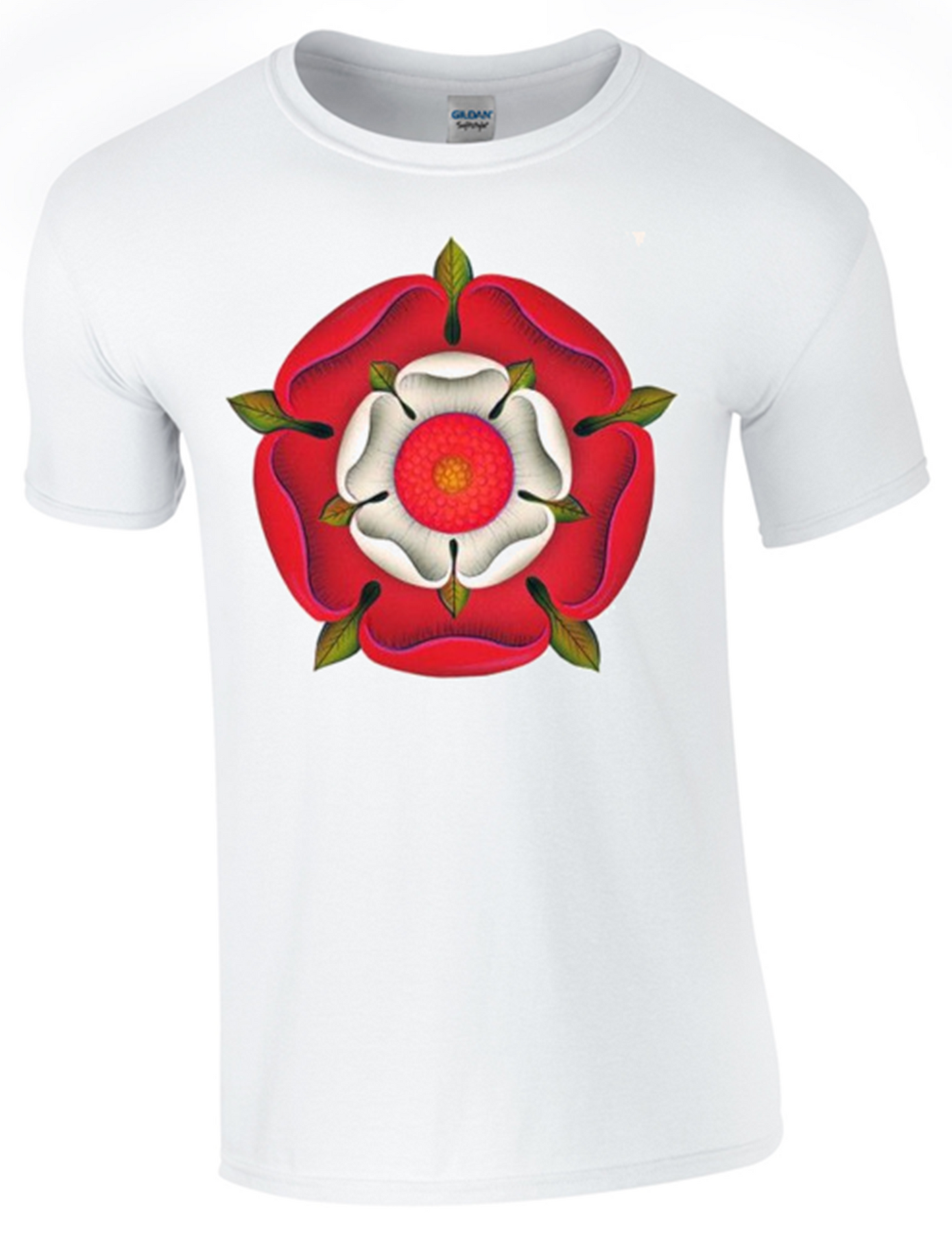 St George's Day English Rose T-Shirt Printed DTG (Direct to Garment) for a Permanent Finish. - Army 1157 kit S / White Army 1157 Kit Veterans Owned Business