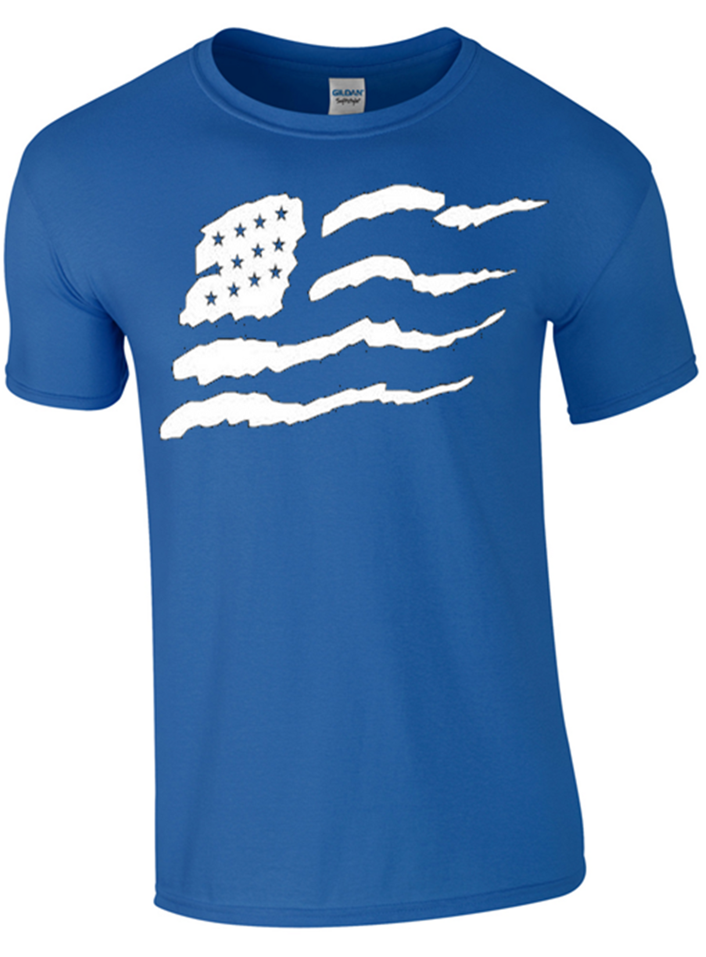 Stars & Stripes T-Shirt Printed DTG (Direct to Garment) for a Permanent Finish. - Army 1157 kit S / Royal Blue Army 1157 Kit Veterans Owned Business