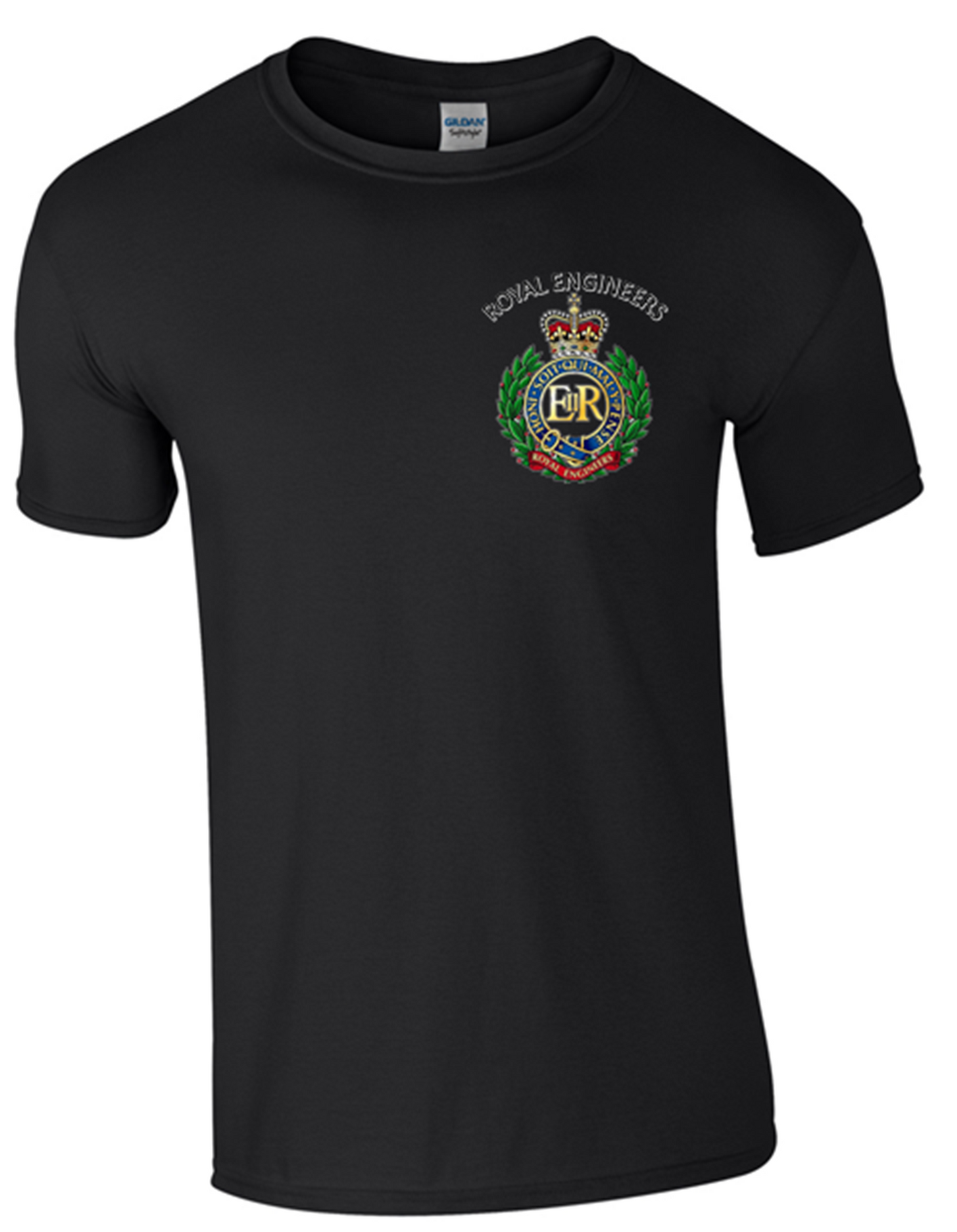 Royal Engineers T-Shirt Front Logo only Official MOD Approved Merchandise - Army 1157 kit Army 1157 Kit Veterans Owned Business