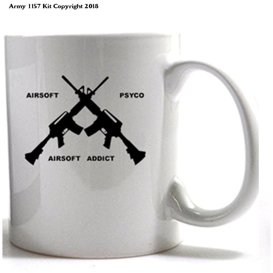 Airsoft Mug - Army 1157 kit White Army 1157 Kit Veterans Owned Business