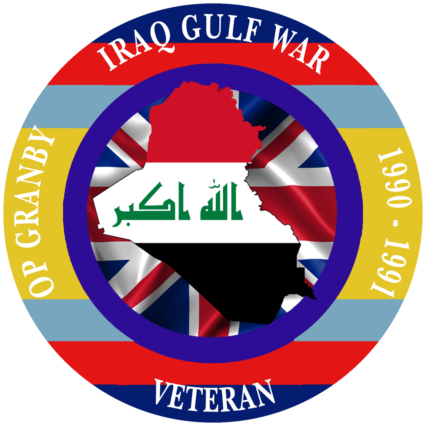 Op Granby IRAQ Gulf War Sand T Shirt