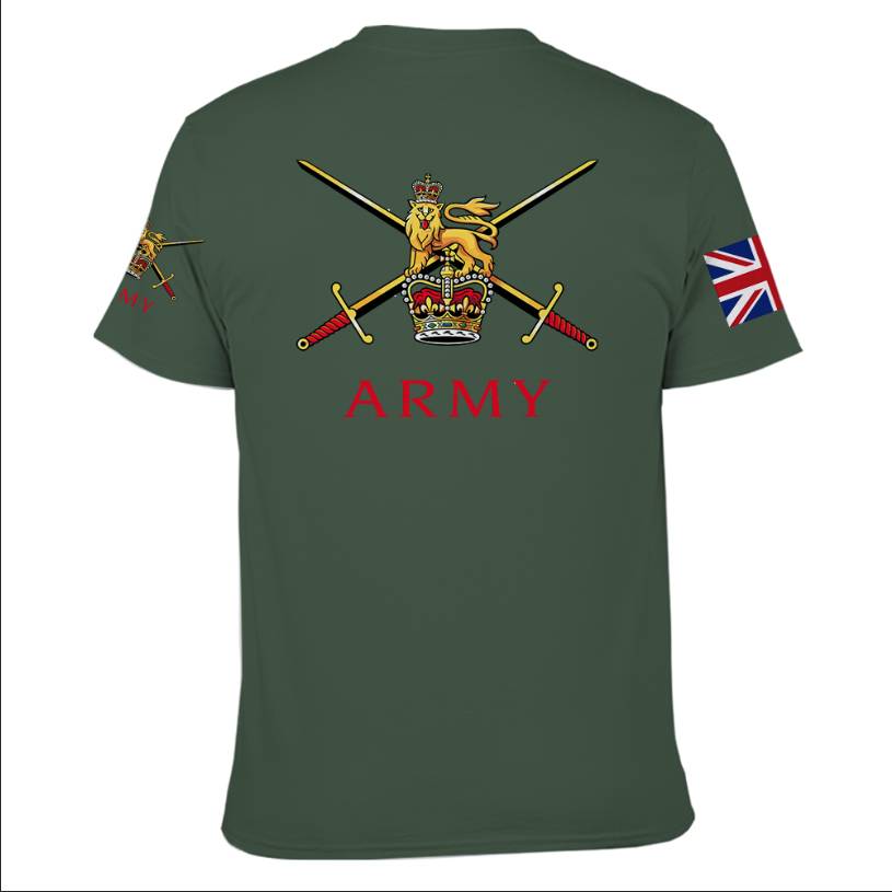 British Army Double Printed T-Shirt new 2023