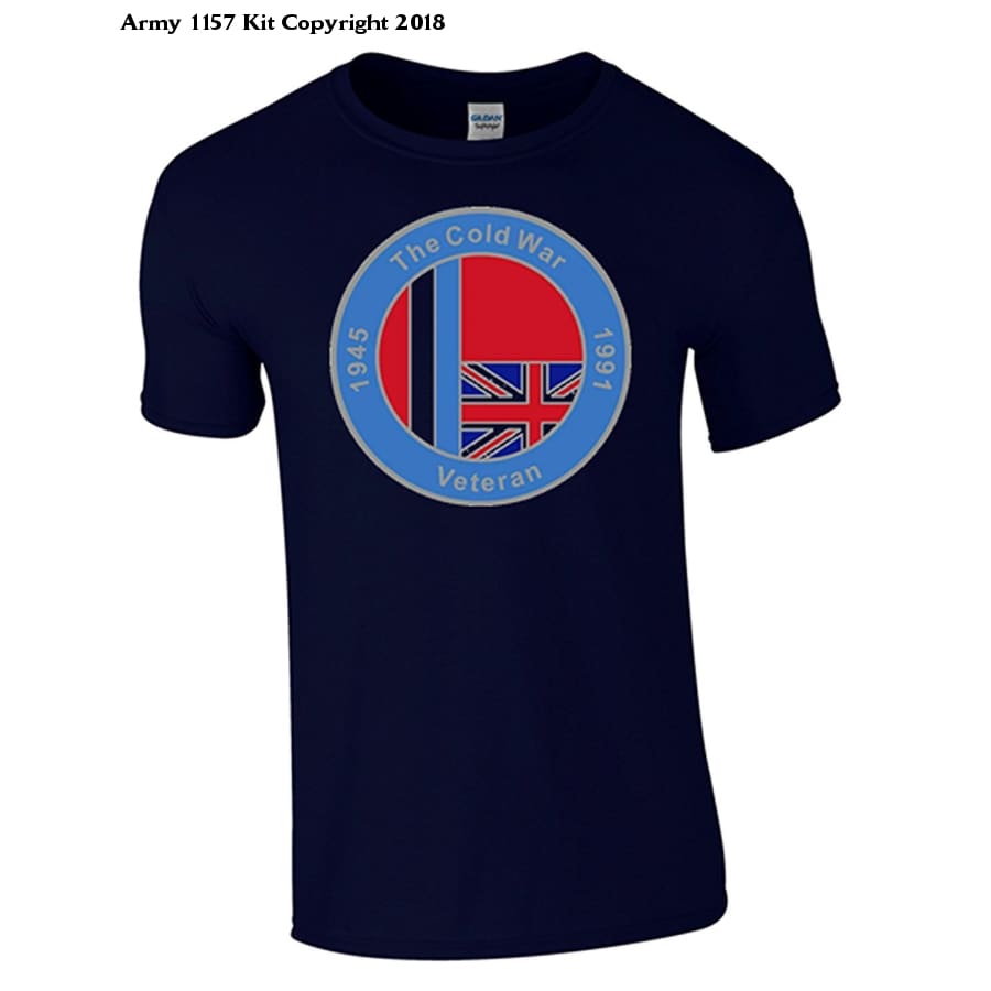 Bear Essentials Clothing. Cold War T/Shirt - Army 1157 kit Medium / Blue Army 1157 Kit Veterans Owned Business