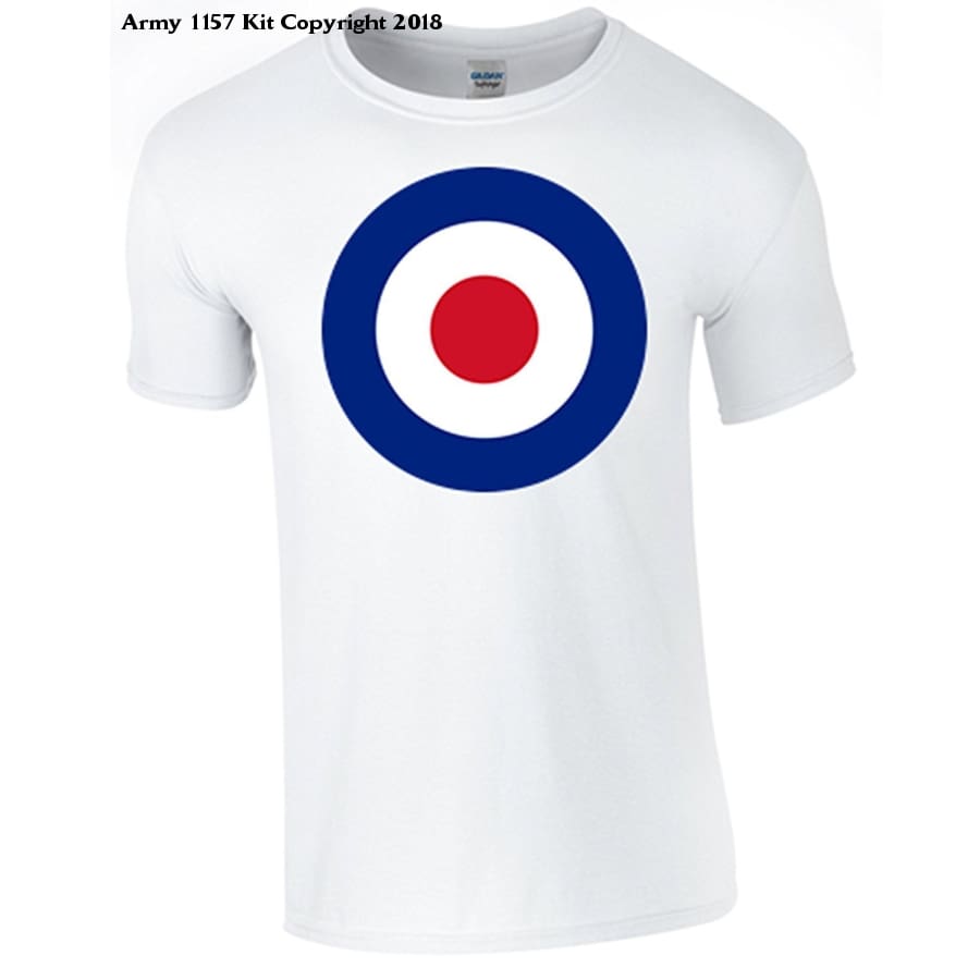 Bear Essentials Clothing. RAF T-Shirt (L, White) - Army 1157 kit Large / White Army 1157 Kit Veterans Owned Business