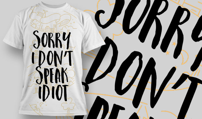 Sorry i don't Speak Idiot - Army 1157 kit S Army 1157 Kit Veterans Owned Business