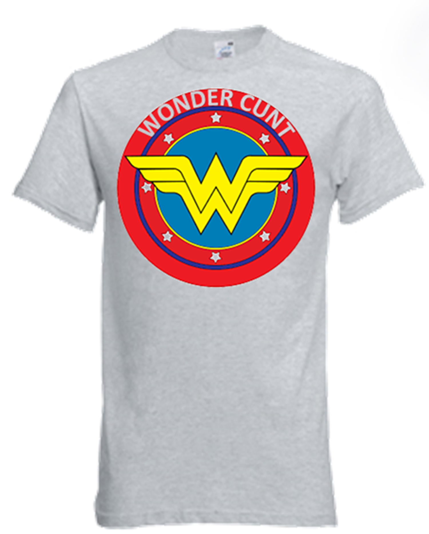 Wonder Woman / Wonder C*** T-Shirt - Army 1157 kit S / Grey Army 1157 Kit Veterans Owned Business
