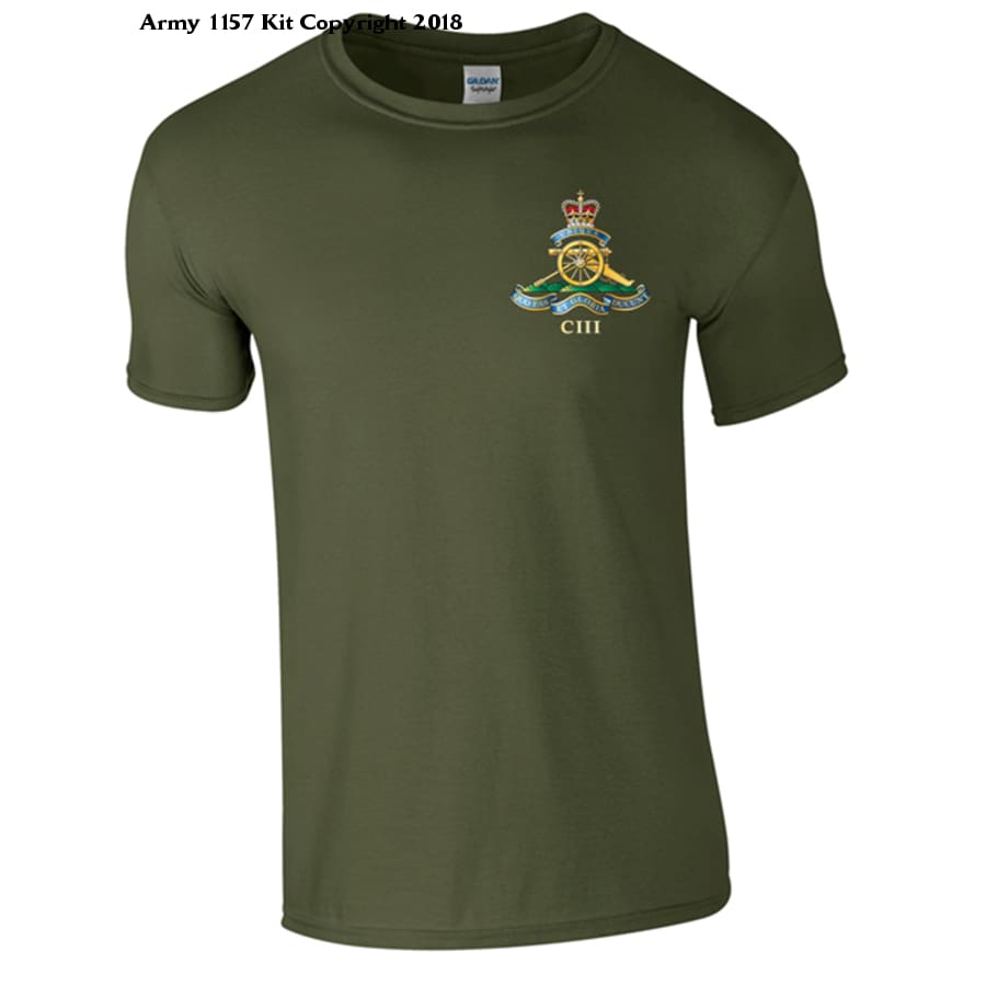 Royal Artillery 103 Regiment T-Shirt - Army 1157 kit S Army 1157 Kit Veterans Owned Business