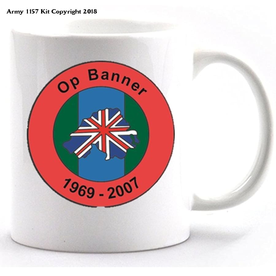 Op Banner ceramic mug and gift box - Army 1157 kit Default Title Army 1157 Kit Veterans Owned Business
