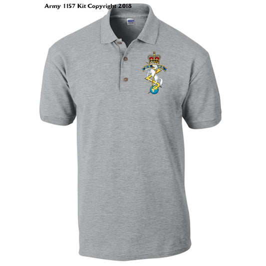 REME Polo Shirt Official MOD Approved Merchandise - Army 1157 kit S / Grey Army 1157 Kit Veterans Owned Business