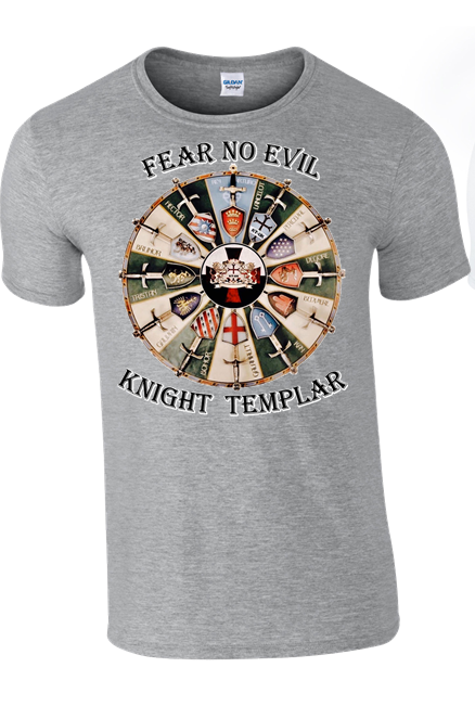 KNIGHT  TEMPLAR T-Shirt - Army 1157 Kit  Veterans Owned Business
